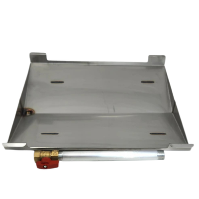 Wilmington Grill Flame Inhibitor Tray with Tube & Valve- 30"