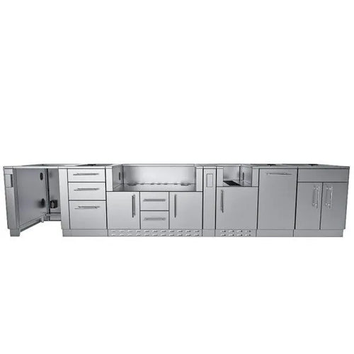 Sunstone Dallas 14' Cabinet Frame & Kit (No Appliances)