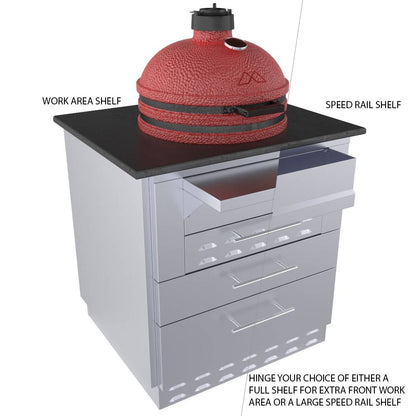 Sunstone 30"Kamado Base Cabinet