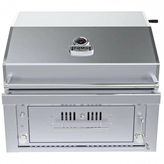 Sunstone 30" Gas-Hybrid 2 Main Burners w/IR Burner Charcoal/Wood Burning Grill