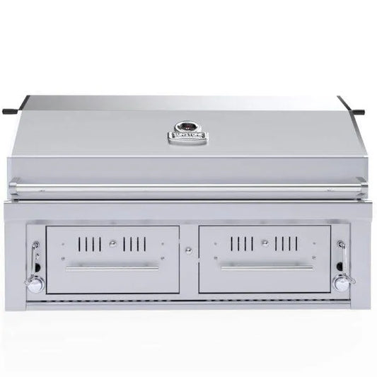 Sunstone Emerald Series 42" Gas-Hybrid Dual Zone Charcoal/Wood Burning Grill