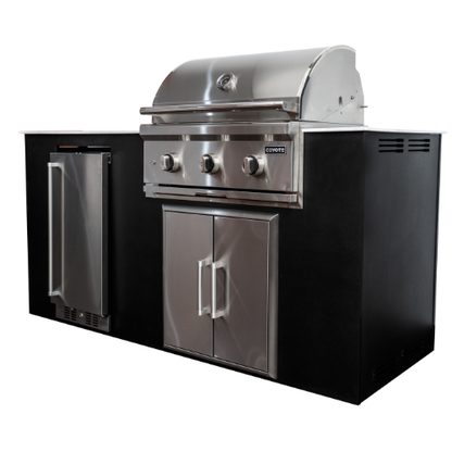 Coyote 6-Foot Outdoor Kitchen Island