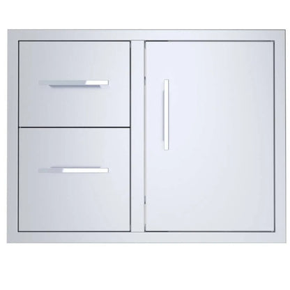 Sunstone Signature Series 30" Double Drawer & Door Combo w/Removable Support Frame