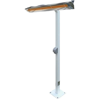 Infratech Pole Mount, C-Series (Cold Roll Steel, White)