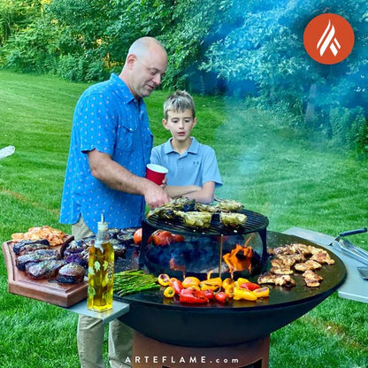 Arteflame Grill Side Warming Table for Arteflame Grills