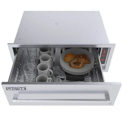Sunstone 30" Electric Warming Drawer Combo