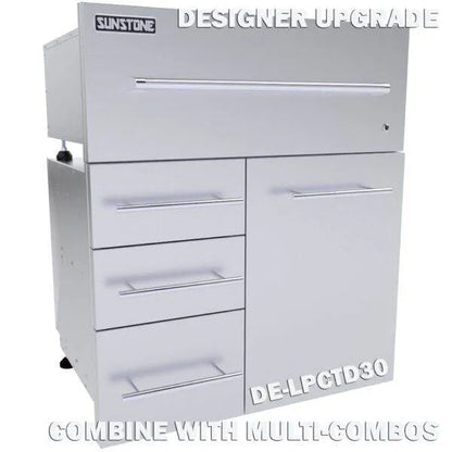 Sunstone 30" Electric Warming Drawer Combo