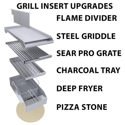 Sunstone Ruby Series 4 Burner Pro-Sear 36" w/ IR