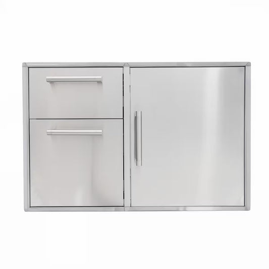 Combo Drawer 36" - 2 Drawer Cab and Single Door