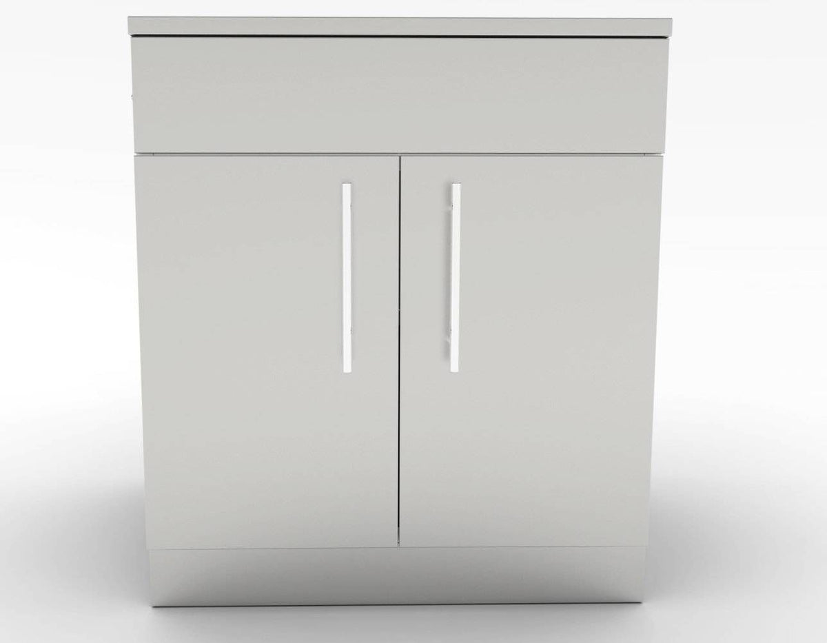Sunstone 30" Double Door Cabinet w/Shelf & Reversible Top Drawer or False Panel