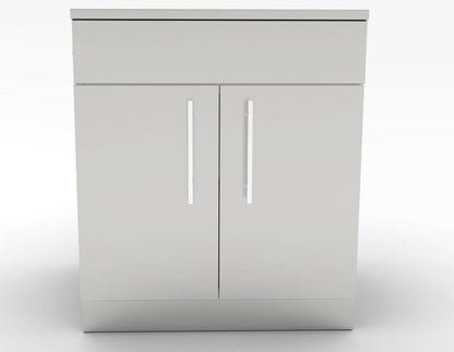 Sunstone 30" Double Door Cabinet w/Shelf & Reversible Top Drawer or False Panel