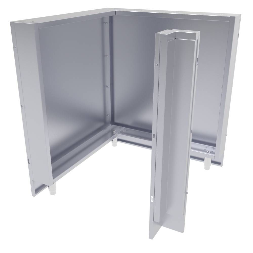 Sunstone 90° 31"x31" Back Panel Corner Cabinet