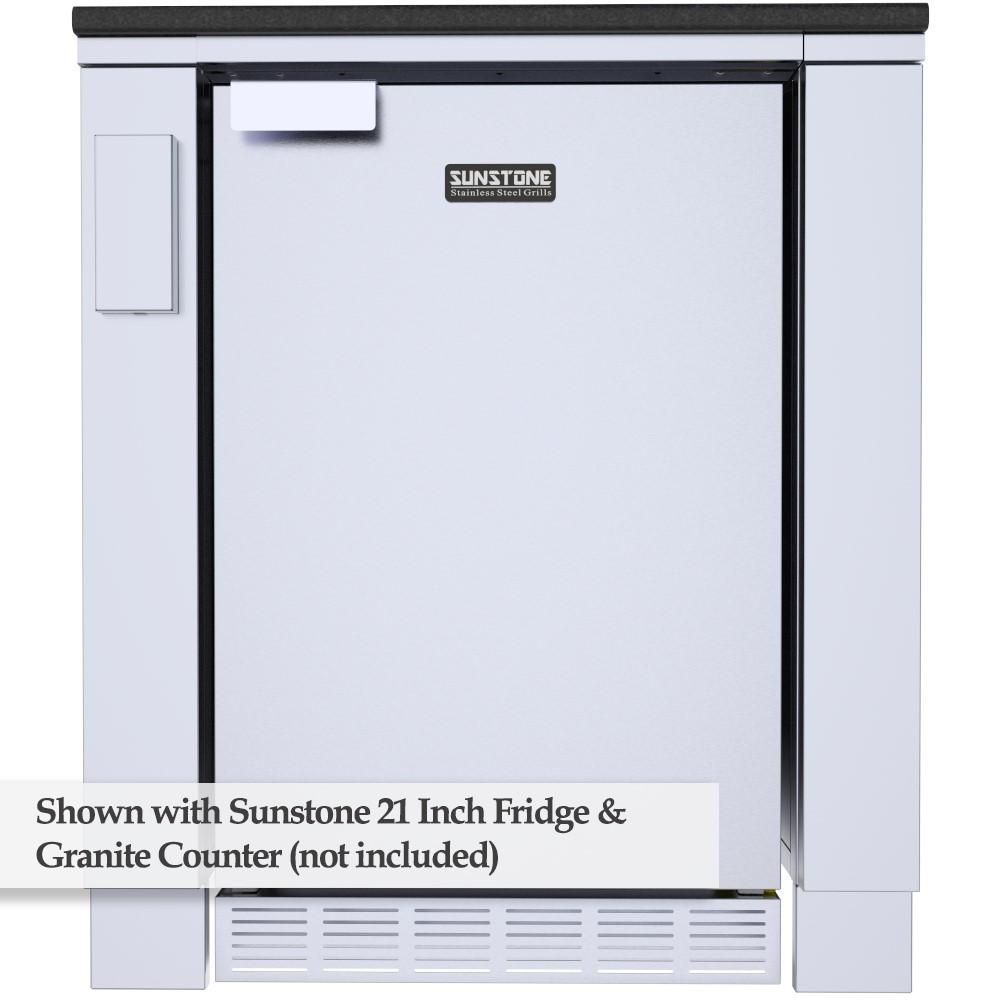 Sunstone 30" Appliance Cabinet for up to 21" Wide Fridge