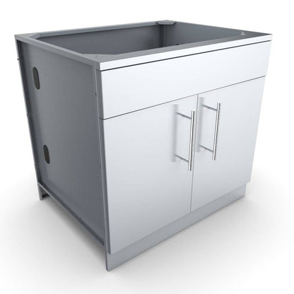 Sunstone 36" Double Door Cabinet w/Shelf & Reversible Top Drawer or False Panel