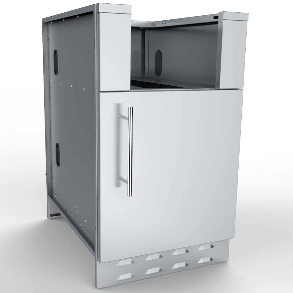 Sunstone 20" Appliance Base Cabinet, Right Swing Door
