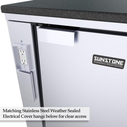 Sunstone 30" Appliance Cabinet for up to 21" Wide Fridge
