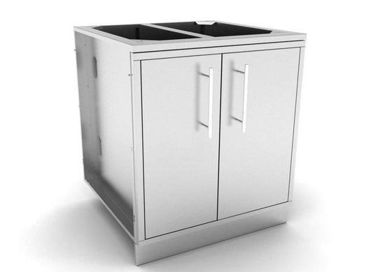Sunstone 30" Weather-Sealed Dry Storage Pantry w/Multi-Drawers & Shelves