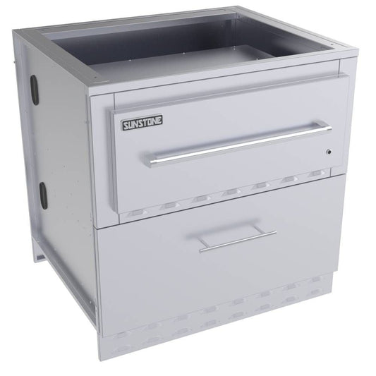 Sunstone 34" Single Warming Drawer Cabinet