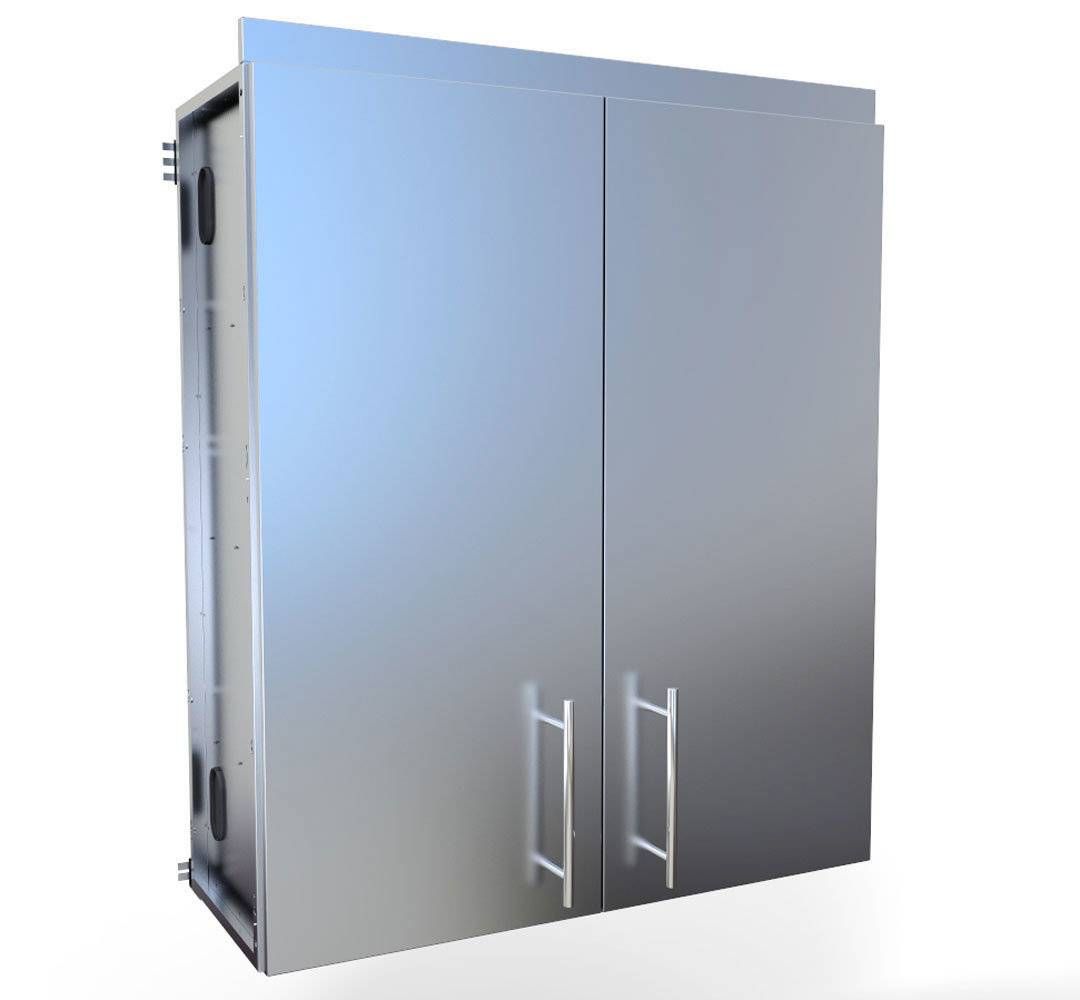 Sunstone 36" Full-Height Double Door Wall Cabinet w/Four Shelves