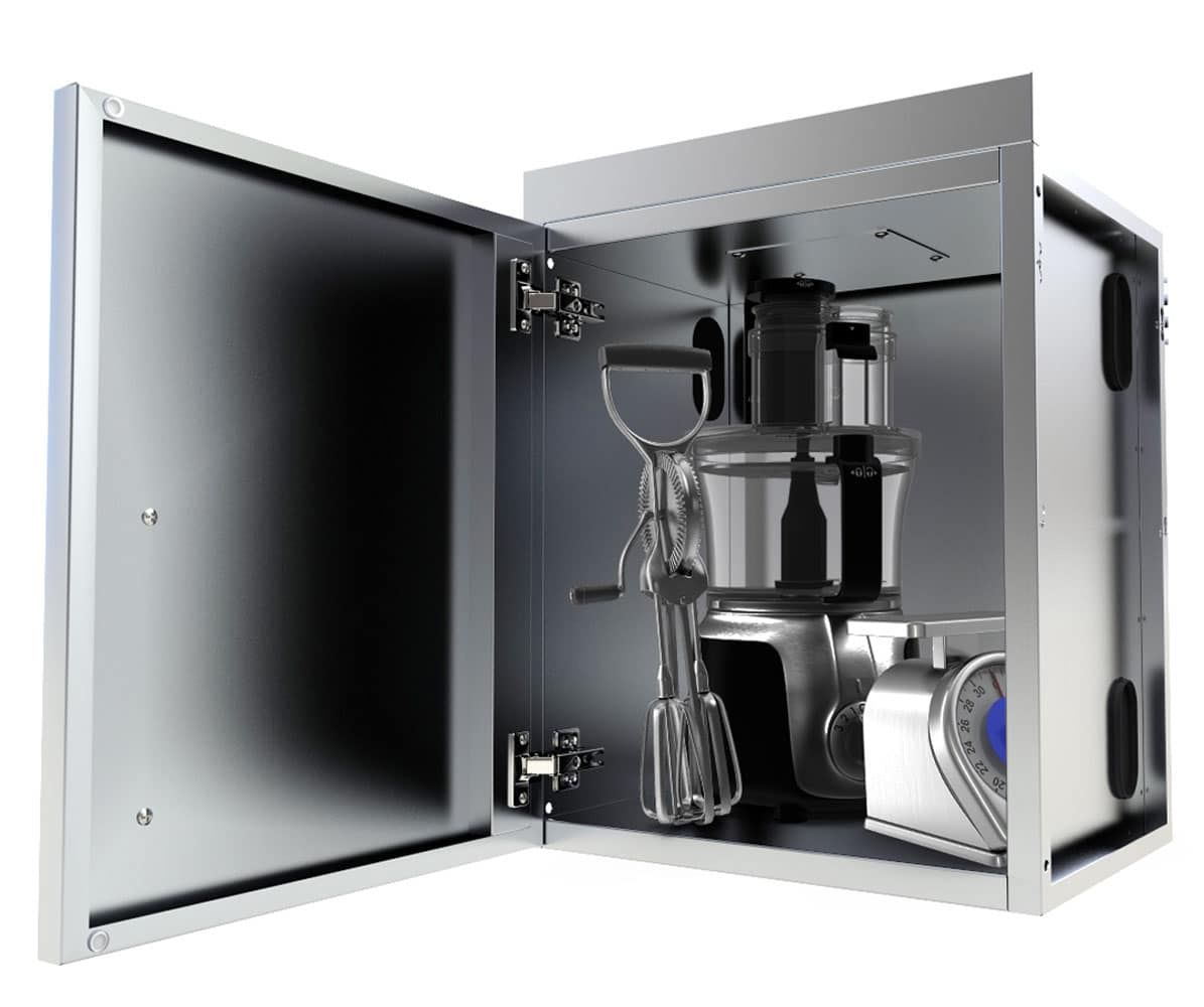 Sunstone 18" Upper Wall Left Swing Door Cabinet