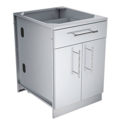 Sunstone 24" Double Door Cabinet w/Shelf & Reversible Top Drawer or False Panel