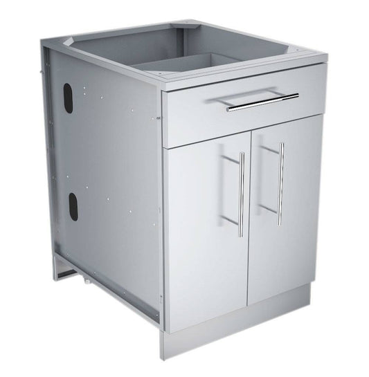 Sunstone 24" Double Door Cabinet w/Shelf & Reversible Top Drawer or False Panel