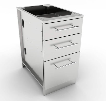 Sunstone 18" Triple Drawer Base Cabinet