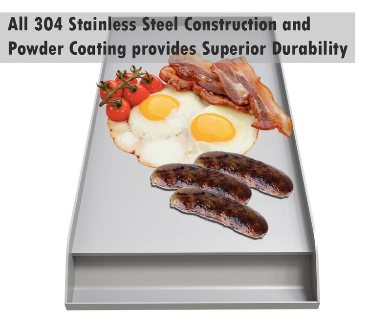 Sunstone 10" Wide Griddle Insert with Oil Reservoir