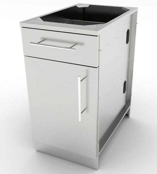 Sunstone 18" Single Left Swing Door Base Cabinet w/Shelf & Top Drawer