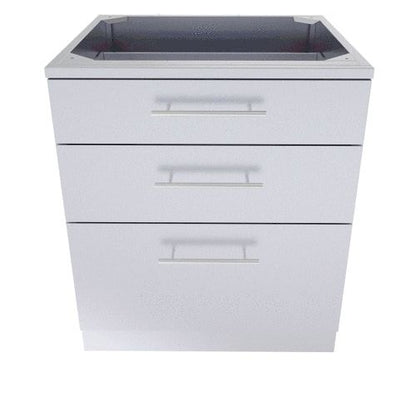 Sunstone 30" Large Triple Drawer Base Cabinet