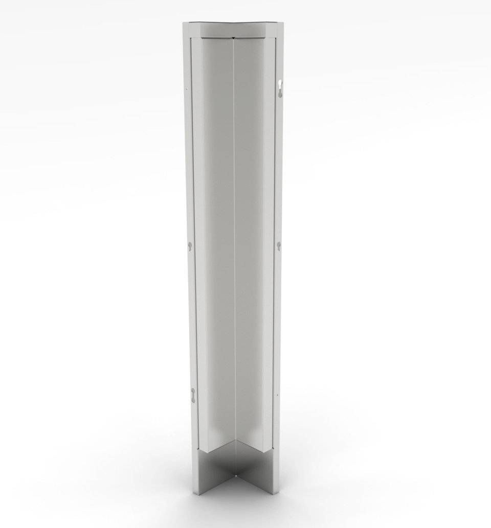 Sunstone 3"x3" 90° Spacer, Creates 60° Angle for Base Cabinet Island