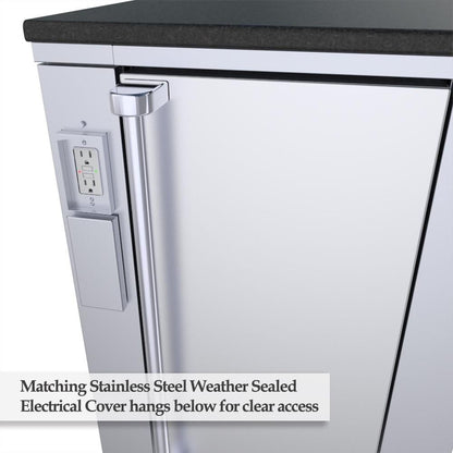 Sunstone 24" Appliance Cabinet for up to 15" Wide Fridge