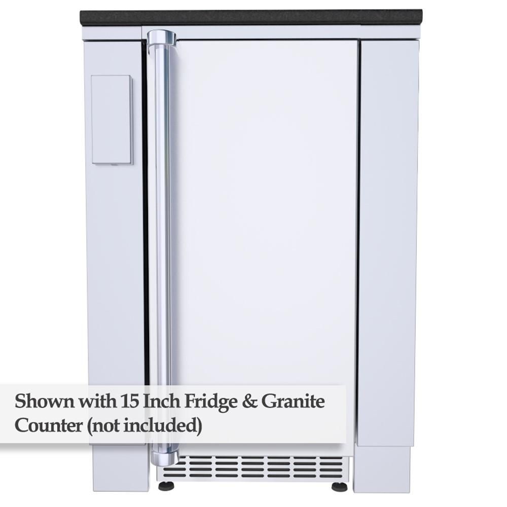 Sunstone 24" Appliance Cabinet for up to 15" Wide Fridge