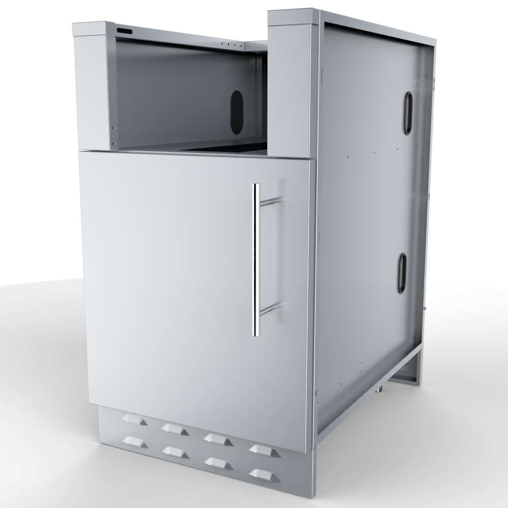 Sunstone 20" Appliance Base Cabinet, Left Swing Door