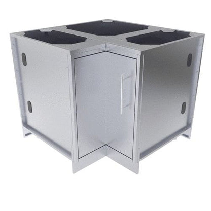 Sunstone 12"x12" 90° Corner Cabinet w/Lazy Susan Shelves