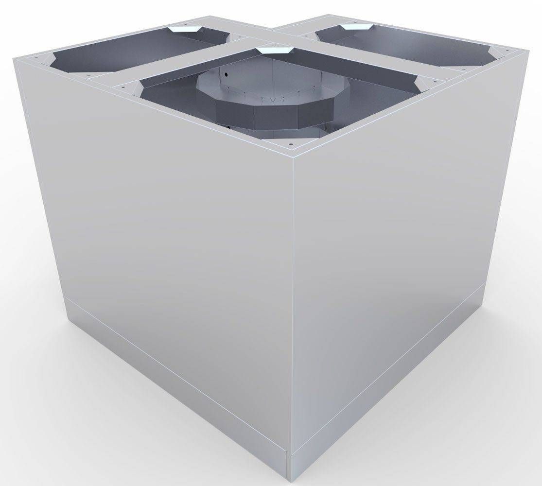 Sunstone 12"x12" 90° Corner Cabinet w/Lazy Susan Shelves