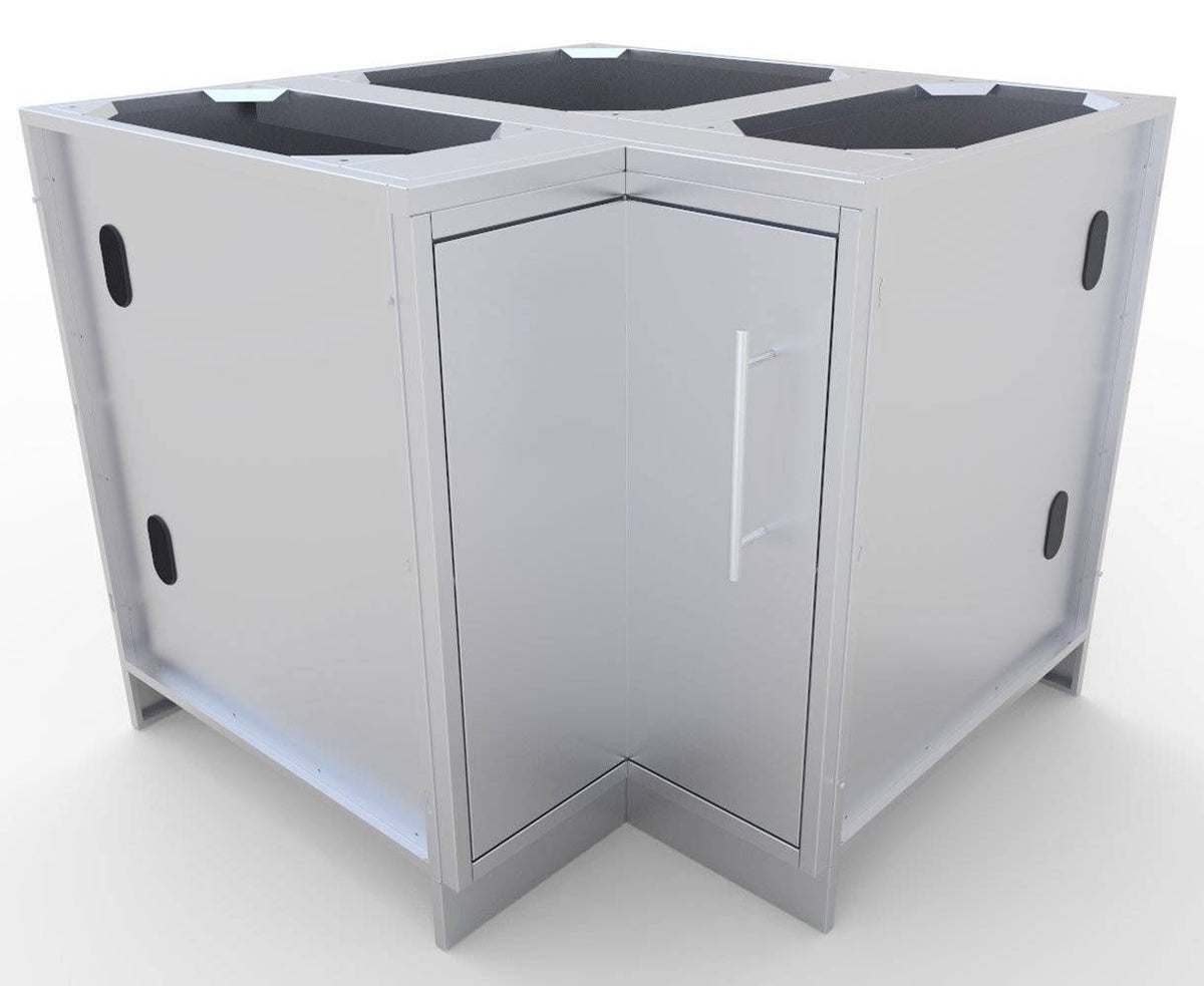 Sunstone 12"x12" 90° Corner Cabinet w/Lazy Susan Shelves