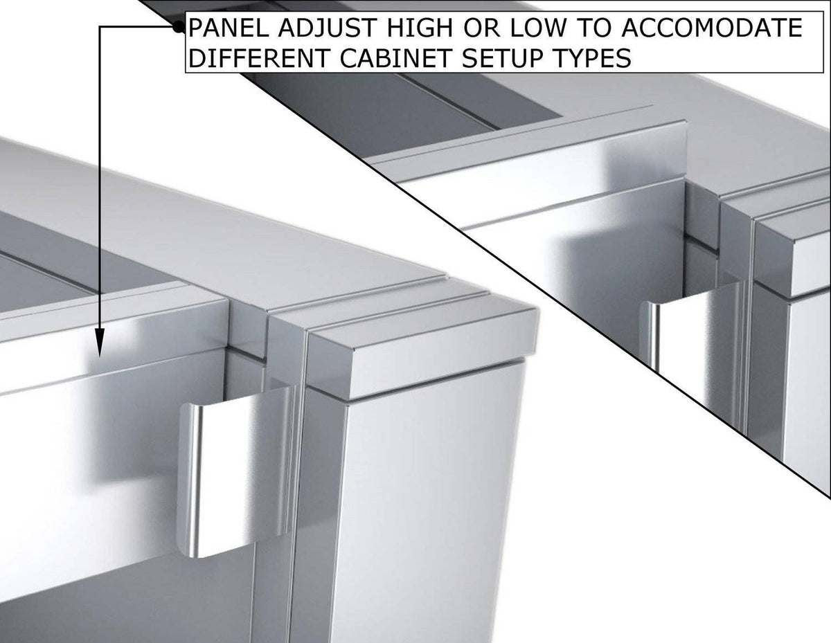 Sunstone 44" ADA-Compliant Combo Sink Base Cabinet