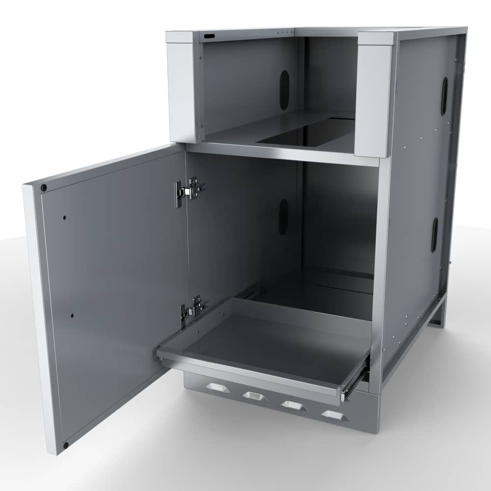 Sunstone 20" Appliance Base Cabinet, Left Swing Door