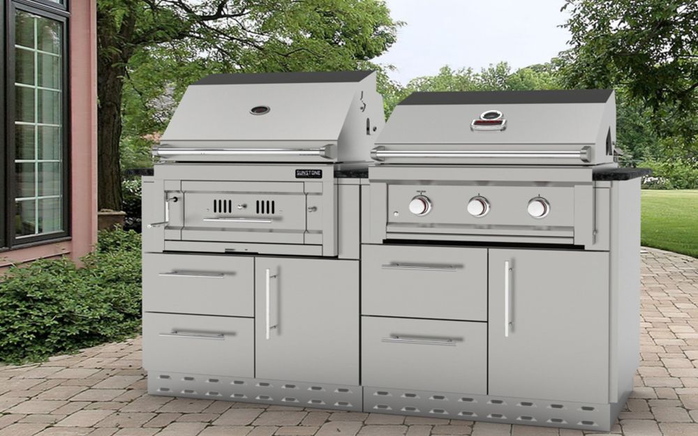 Sunstone 34" Gas Grill Base Cabinet
