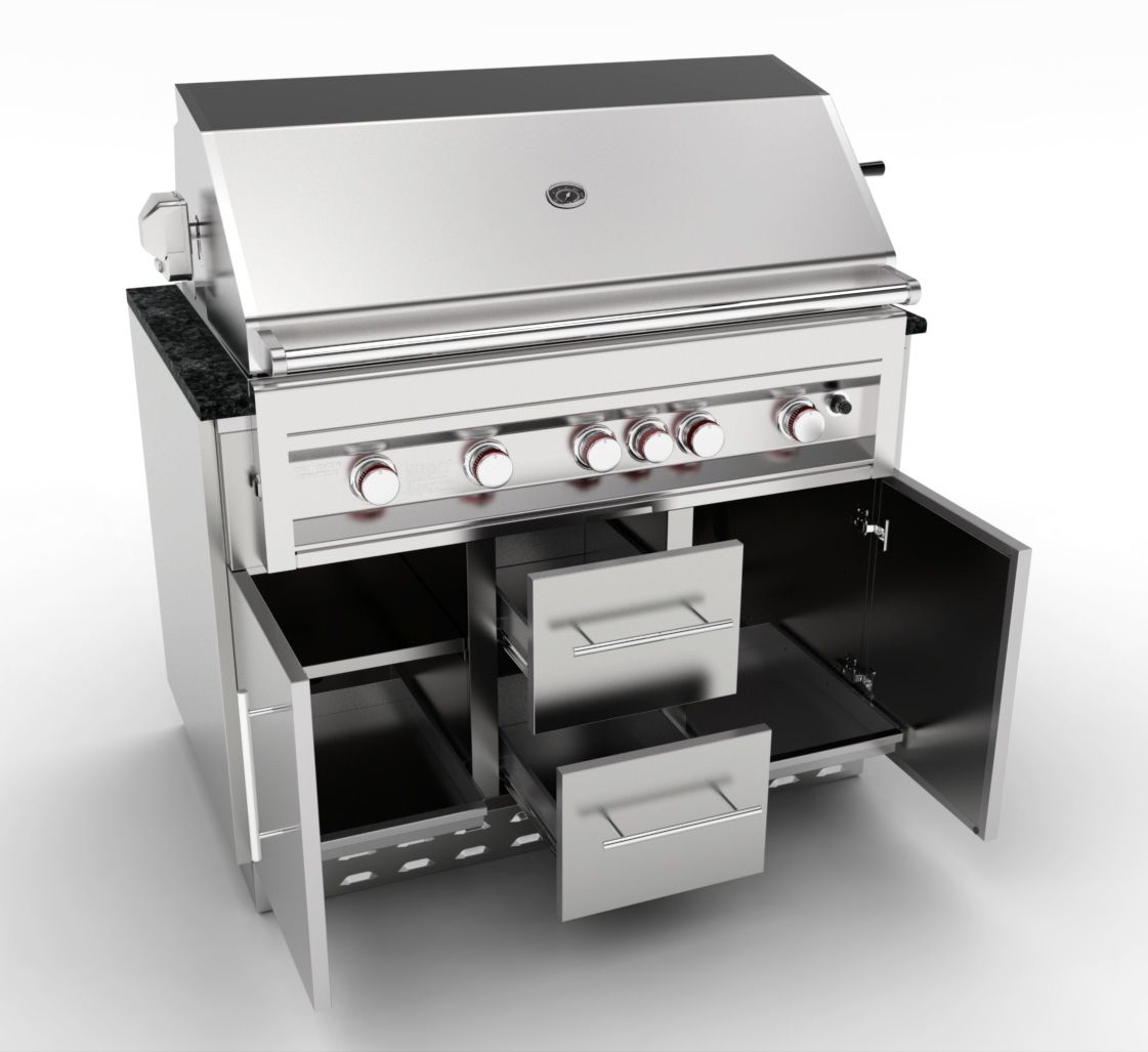 Sunstone 46" Gas Grill Base Cabinet