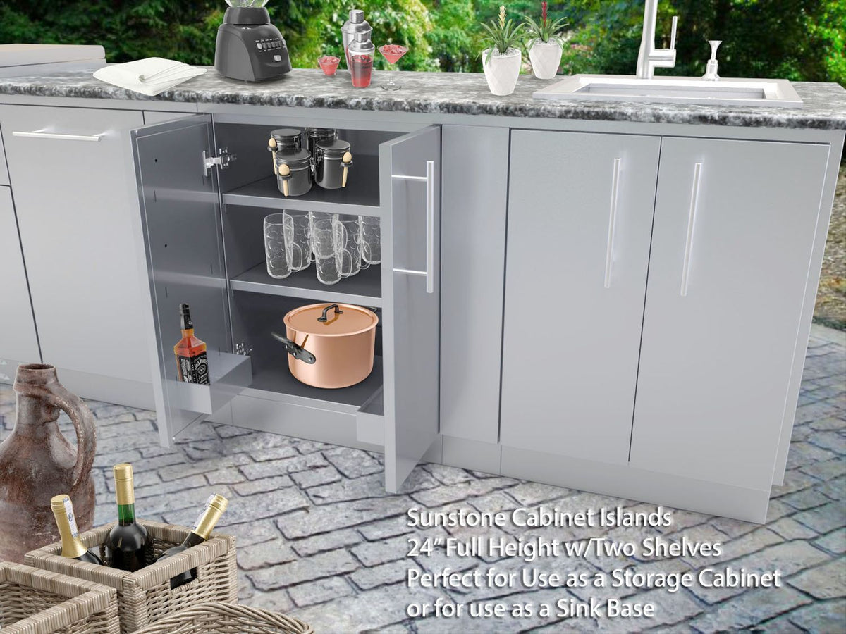 Sunstone 24" Full Double Door Base Cabinet