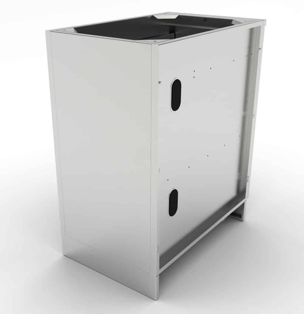 Sunstone 18" Single Right Swing Door Base Cabinet w/Shelf & Top Drawer