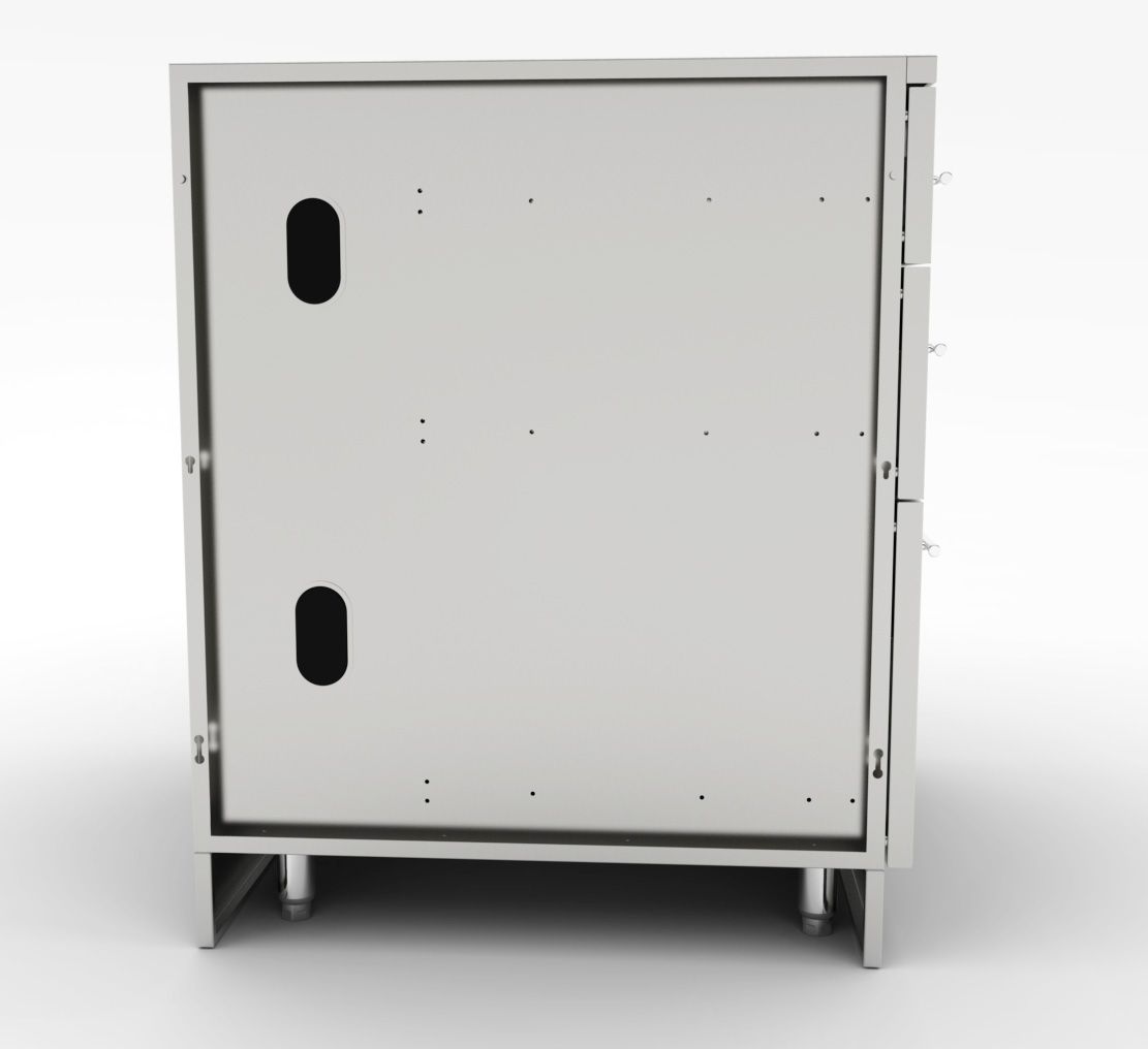 Sunstone 18" Single Left Swing Door Base Cabinet w/Shelf & Top Drawer