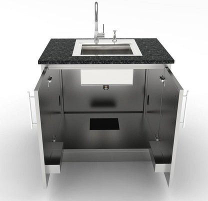 Sunstone 36" Full Double Door Base Cabinet