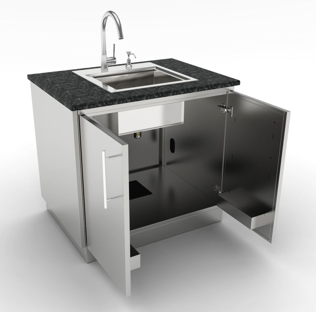 Sunstone 36" Full Double Door Base Cabinet