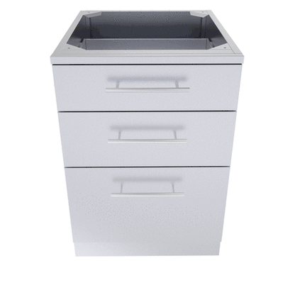 Sunstone 24" Large Triple Drawer Base Cabinet