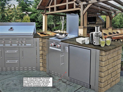 Sunstone 21" Outdoor Rated Refrigerator