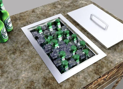 Sunstone Over/Under 14" Single Basin Insulated Wall Ice Chest