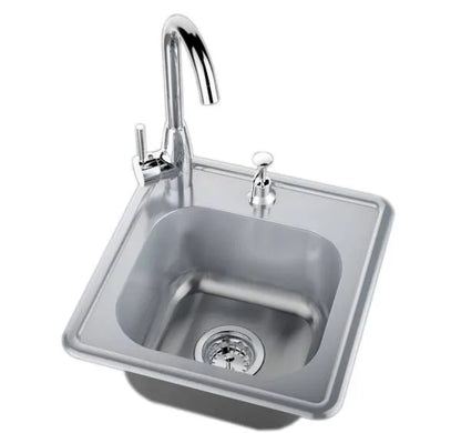 Sunstone 17" Single Sink with Faucet